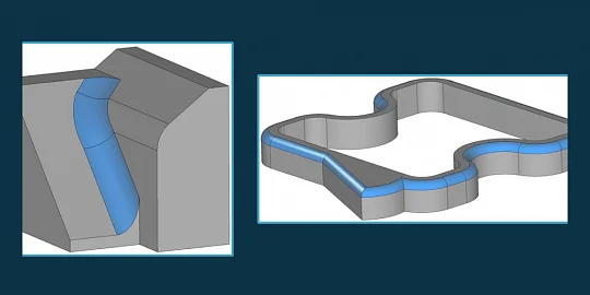 Direct Modeling: Topology Modification and Fillet Adaptation